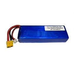 2s 7.4v 6500mAh 80C Lipo Battery Refurbed