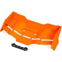 Traxxas Sledge Orange Rear Wing / Wing Washer