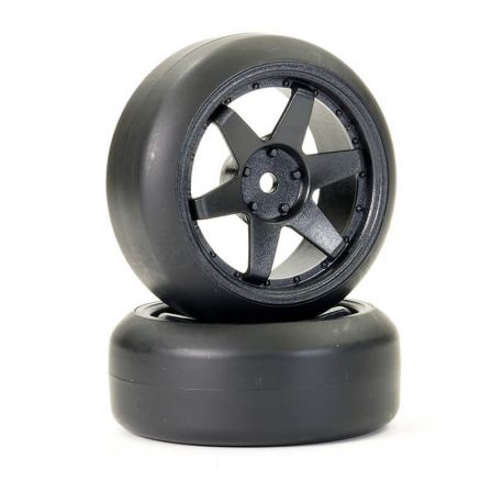 FTX Stinger Hard Drift Wheel/Tyres (Pair)