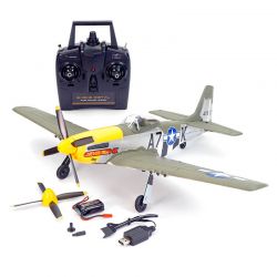 P-51D Mustang  500MM Brushless Gyro RTF