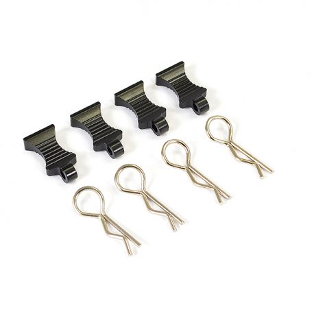 Fastrax Pro Aluminium Easypull Tabs & Bodyclips (4PC)