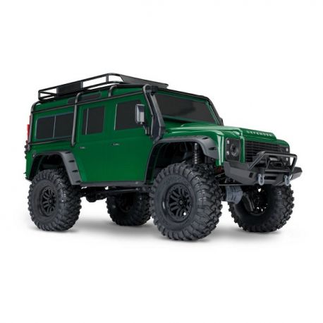 Traxxas TRX-4 Land Rover Defender 1:10 4X4 Electric Trail Crawler Clipless Body