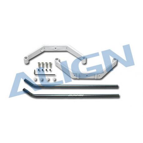 Align Trex 450 Parts Landing Skid Set White 