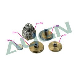 HSP41034 (K10461) DS410M Align Metal Servo Gear Set