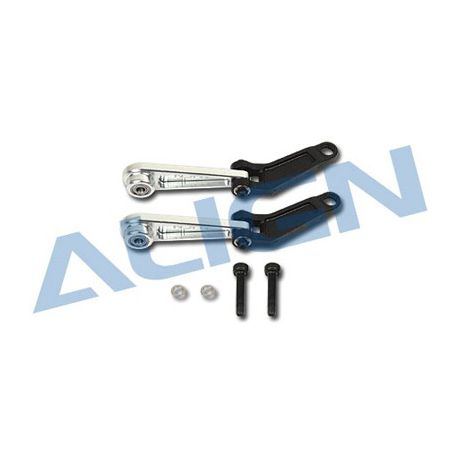 Trex 700FL Pro Control Arm set/Silver HN7124