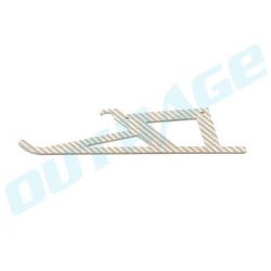 OUTRAGE G5 Fiberglass Landing Skid/Silver RG50037-1